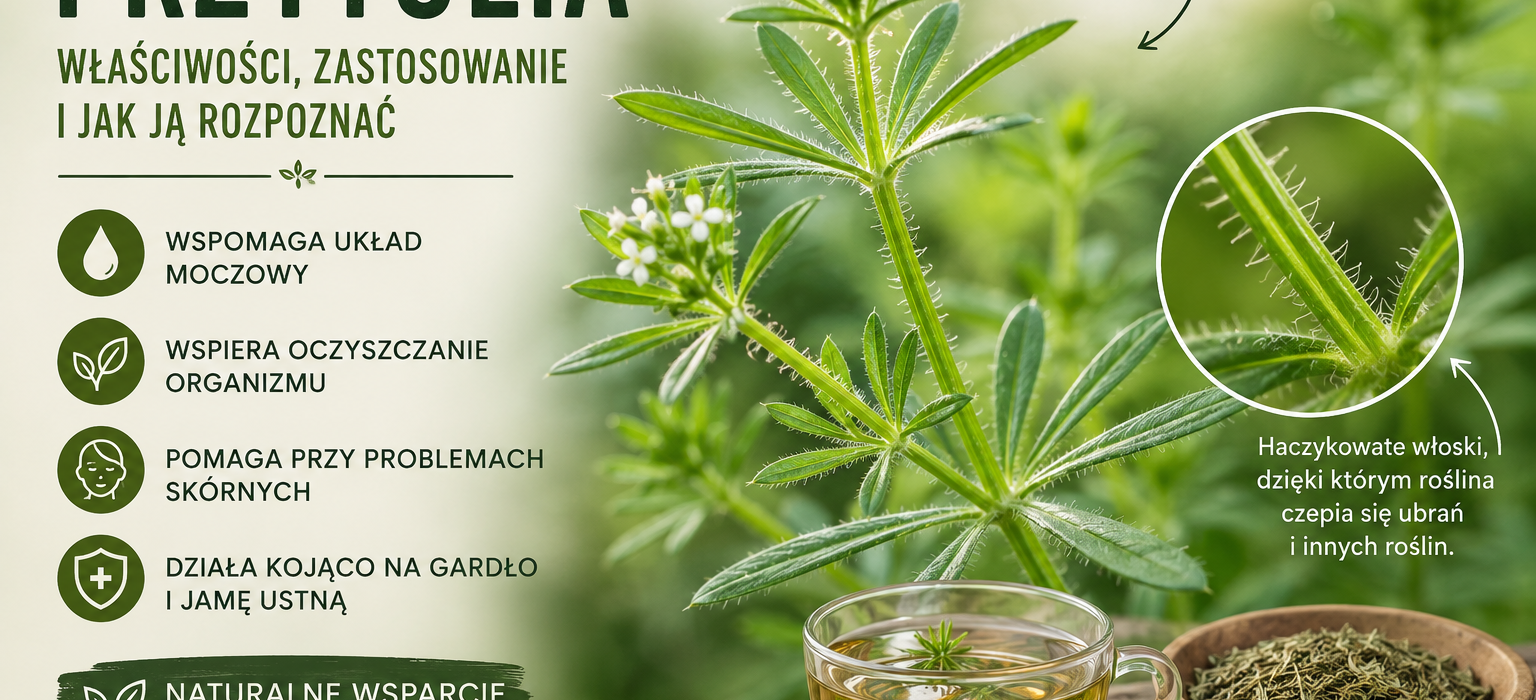 przytulia czepna właściwosci